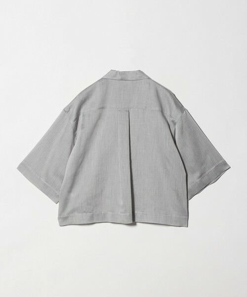 BEAUTY&YOUTH UNITED ARROWS / ビューティー&ユース ユナイテッドアローズ シャツ・ブラウス | レーヨンキュプラブレンド オープンカラーシャツ | 詳細1