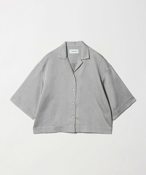 BEAUTY&YOUTH UNITED ARROWS / ビューティー&ユース ユナイテッドアローズ シャツ・ブラウス | レーヨンキュプラブレンド オープンカラーシャツ | 詳細7