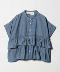 BEAUTY&YOUTH UNITED ARROWS / ビューティー&ユース ユナイテッドアローズ シャツ・ブラウス | ＜dahl’ia＞フリル ショートスリーブ ブラウス