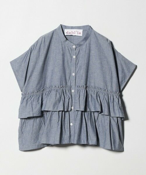 BEAUTY&YOUTH UNITED ARROWS / ビューティー&ユース ユナイテッドアローズ シャツ・ブラウス | ＜dahl’ia＞フリル ショートスリーブ ブラウス | 詳細19