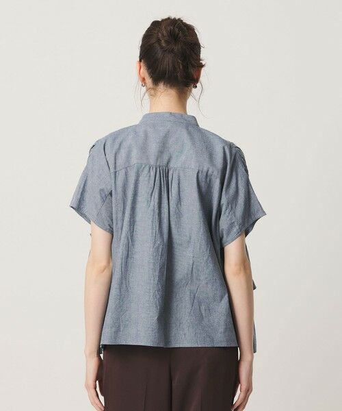 BEAUTY&YOUTH UNITED ARROWS / ビューティー&ユース ユナイテッドアローズ シャツ・ブラウス | ＜dahl’ia＞フリル ショートスリーブ ブラウス | 詳細18