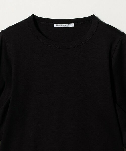 BEAUTY&YOUTH UNITED ARROWS / ビューティー&ユース ユナイテッドアローズ カットソー | コットンスムース タック ショートスリーブ プルオーバー | 詳細12