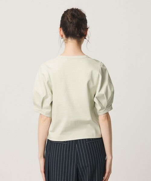 BEAUTY&YOUTH UNITED ARROWS / ビューティー&ユース ユナイテッドアローズ カットソー | コットンスムース タック ショートスリーブ プルオーバー | 詳細19