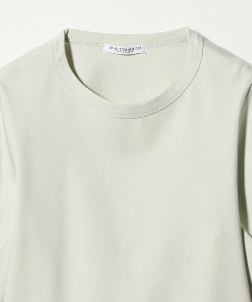 BEAUTY&YOUTH UNITED ARROWS / ビューティー&ユース ユナイテッドアローズ カットソー | コットンスムース タック ショートスリーブ プルオーバー | 詳細6