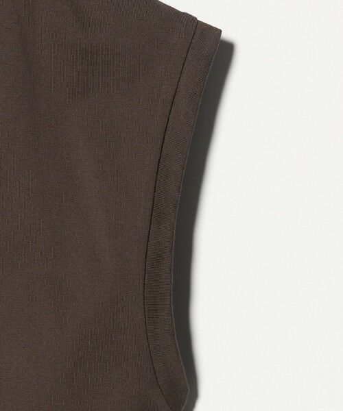 BEAUTY&YOUTH UNITED ARROWS / ビューティー&ユース ユナイテッドアローズ Tシャツ | コットン ロゴプリント フレンチスリーブ Tシャツ | 詳細6