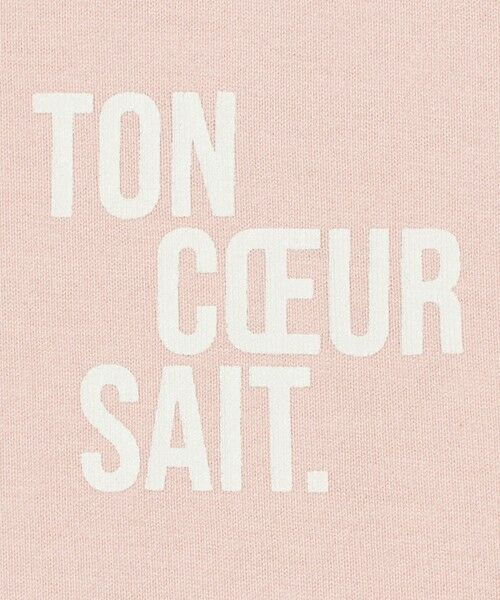 BEAUTY&YOUTH UNITED ARROWS / ビューティー&ユース ユナイテッドアローズ Tシャツ | コットン ロゴプリント フレンチスリーブ Tシャツ | 詳細13