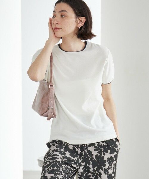 BEAUTY&YOUTH UNITED ARROWS / ビューティー&ユース ユナイテッドアローズ カットソー | シアー パイル リンガーTシャツ | 詳細2