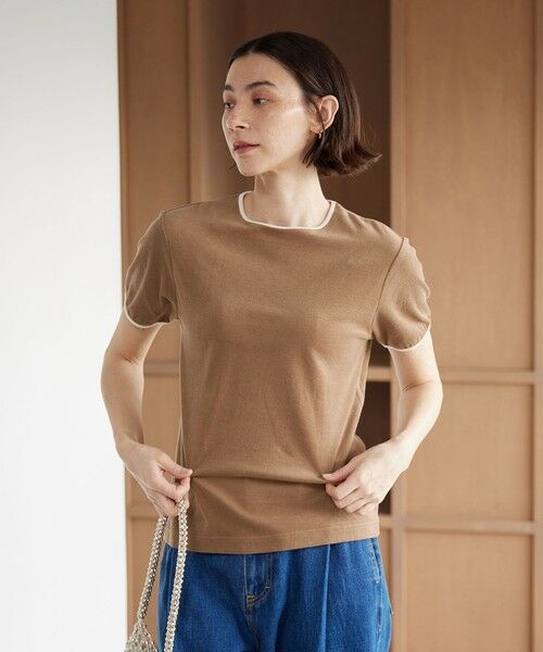 BEAUTY&YOUTH UNITED ARROWS / ビューティー&ユース ユナイテッドアローズ カットソー | シアー パイル リンガーTシャツ | 詳細12