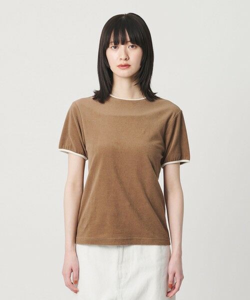 BEAUTY&YOUTH UNITED ARROWS / ビューティー&ユース ユナイテッドアローズ カットソー | シアー パイル リンガーTシャツ | 詳細16