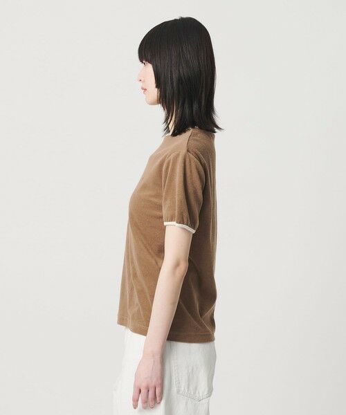 BEAUTY&YOUTH UNITED ARROWS / ビューティー&ユース ユナイテッドアローズ カットソー | シアー パイル リンガーTシャツ | 詳細17