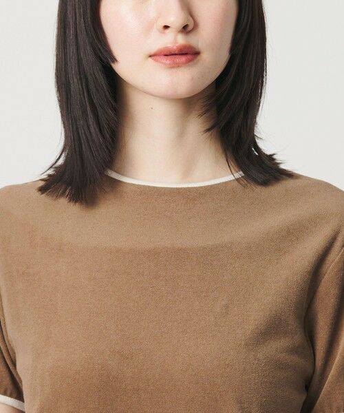 BEAUTY&YOUTH UNITED ARROWS / ビューティー&ユース ユナイテッドアローズ カットソー | シアー パイル リンガーTシャツ | 詳細19