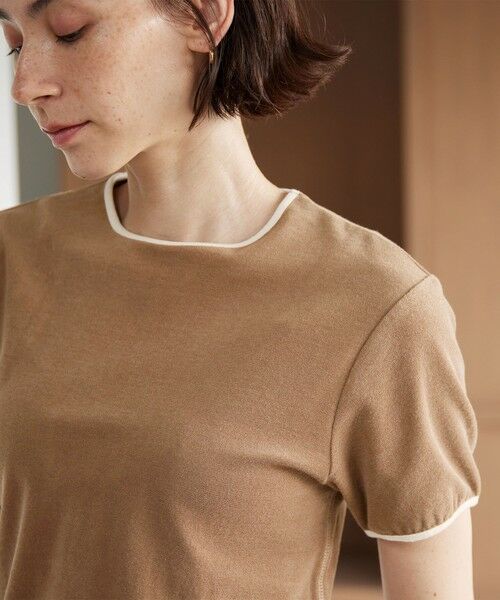 BEAUTY&YOUTH UNITED ARROWS / ビューティー&ユース ユナイテッドアローズ カットソー | シアー パイル リンガーTシャツ | 詳細16