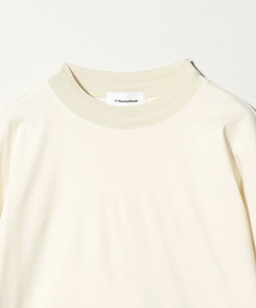 BEAUTY&YOUTH UNITED ARROWS / ビューティー&ユース ユナイテッドアローズ Tシャツ | コットン オーバーサイズ フォルム Tシャツ | 詳細4