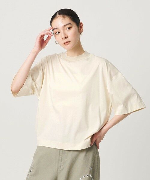 BEAUTY&YOUTH UNITED ARROWS / ビューティー&ユース ユナイテッドアローズ Tシャツ | コットン オーバーサイズ フォルム Tシャツ | 詳細1