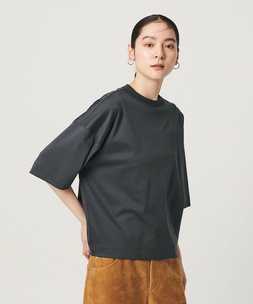 BEAUTY&YOUTH UNITED ARROWS / ビューティー&ユース ユナイテッドアローズ Tシャツ | コットン オーバーサイズ フォルム Tシャツ | 詳細6