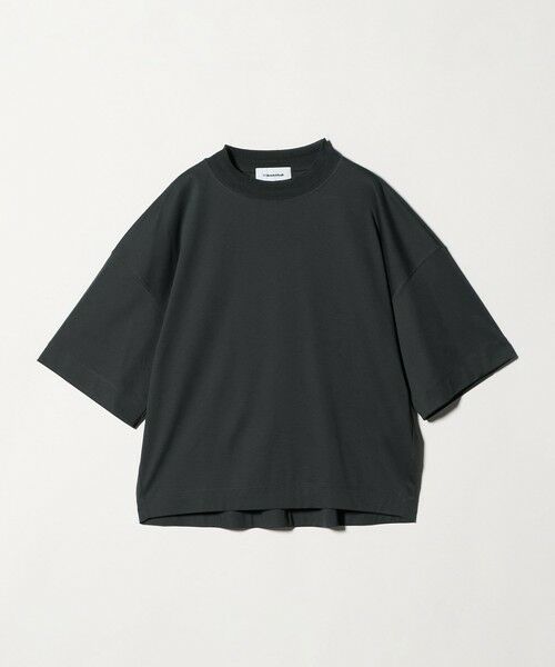 BEAUTY&YOUTH UNITED ARROWS / ビューティー&ユース ユナイテッドアローズ Tシャツ | コットン オーバーサイズ フォルム Tシャツ（BLACK）