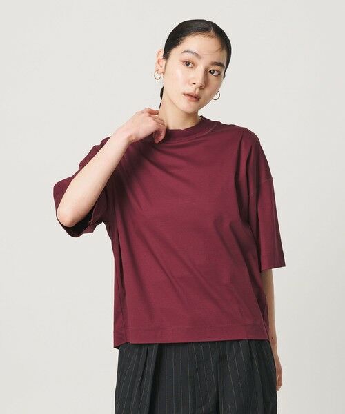 BEAUTY&YOUTH UNITED ARROWS / ビューティー&ユース ユナイテッドアローズ Tシャツ | コットン オーバーサイズ フォルム Tシャツ | 詳細15