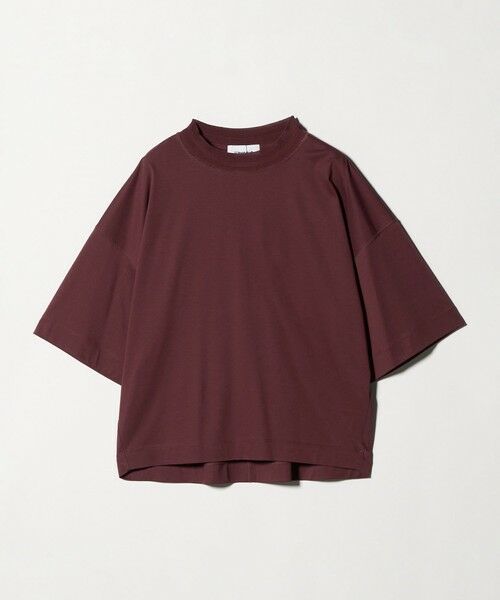 BEAUTY&YOUTH UNITED ARROWS / ビューティー&ユース ユナイテッドアローズ Tシャツ | コットン オーバーサイズ フォルム Tシャツ（WINE）