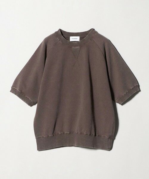 BEAUTY&YOUTH UNITED ARROWS / ビューティー&ユース ユナイテッドアローズ スウェット | コットン裏毛 ショートスリーブ スウェットプルオーバー | 詳細4