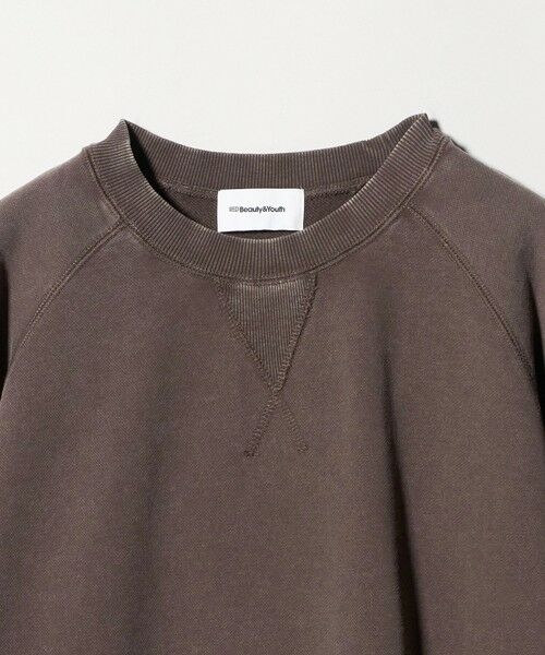 BEAUTY&YOUTH UNITED ARROWS / ビューティー&ユース ユナイテッドアローズ スウェット | コットン裏毛 ショートスリーブ スウェットプルオーバー | 詳細5