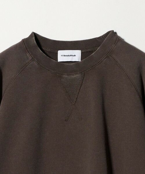 BEAUTY&YOUTH UNITED ARROWS / ビューティー&ユース ユナイテッドアローズ スウェット | コットン裏毛 ショートスリーブ スウェットプルオーバー | 詳細1