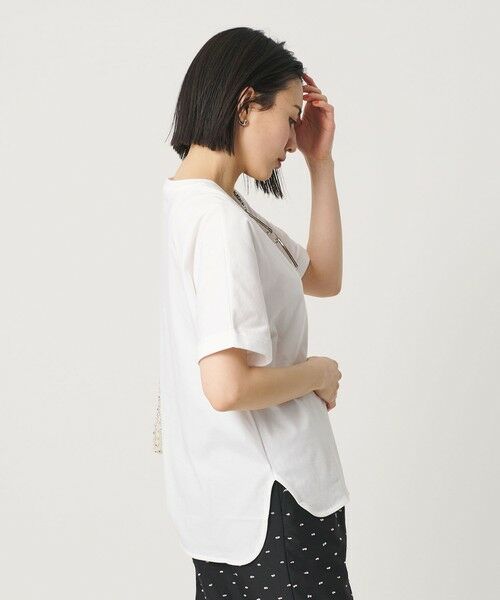 BEAUTY&YOUTH UNITED ARROWS / ビューティー&ユース ユナイテッドアローズ カットソー | コットン天竺 ラウンドヘム Tシャツ | 詳細6