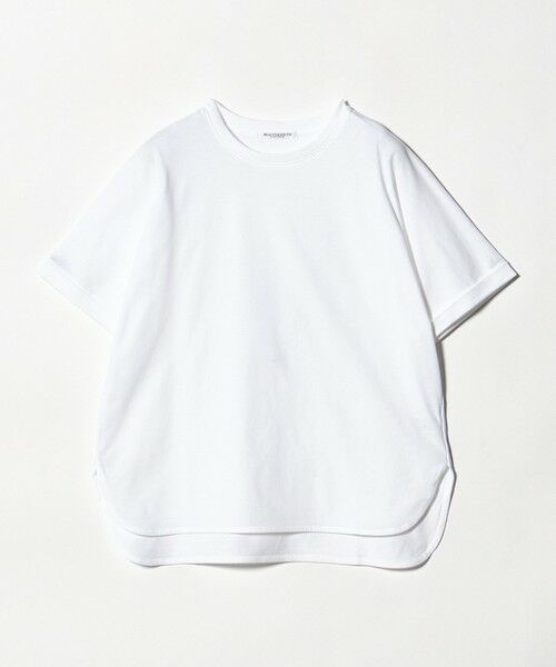 BEAUTY&YOUTH UNITED ARROWS / ビューティー&ユース ユナイテッドアローズ カットソー | コットン天竺 ラウンドヘム Tシャツ（WHITE）