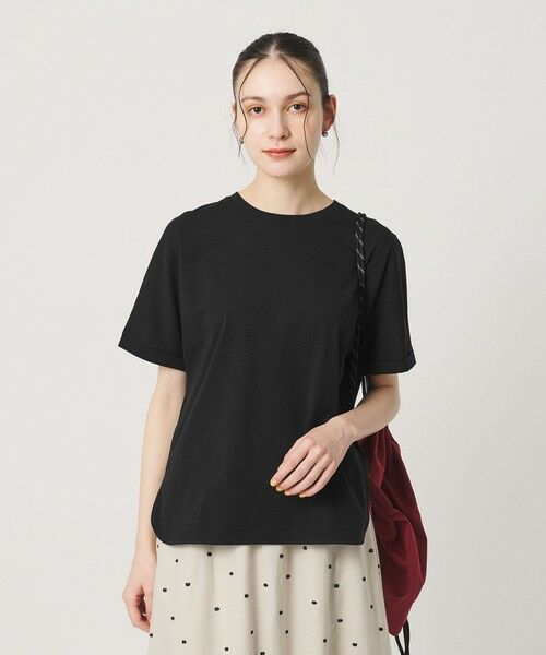 BEAUTY&YOUTH UNITED ARROWS / ビューティー&ユース ユナイテッドアローズ カットソー | コットン天竺 ラウンドヘム Tシャツ | 詳細8