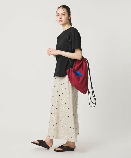 BEAUTY&YOUTH UNITED ARROWS / ビューティー&ユース ユナイテッドアローズ カットソー | コットン天竺 ラウンドヘム Tシャツ | 詳細9