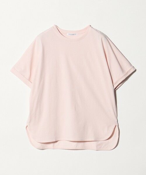 BEAUTY&YOUTH UNITED ARROWS / ビューティー&ユース ユナイテッドアローズ カットソー | コットン天竺 ラウンドヘム Tシャツ（LT.PINK）