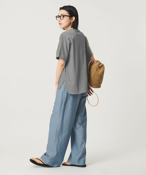 BEAUTY&YOUTH UNITED ARROWS / ビューティー&ユース ユナイテッドアローズ カットソー | コットン天竺 ラウンドヘム Tシャツ | 詳細24