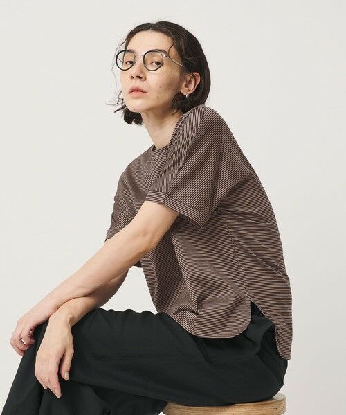BEAUTY&YOUTH UNITED ARROWS / ビューティー&ユース ユナイテッドアローズ カットソー | コットン天竺 ラウンドヘム Tシャツ | 詳細26