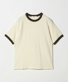 BEAUTY&YOUTH UNITED ARROWS / ビューティー&ユース ユナイテッドアローズ Tシャツ | コットン シアー リンガーTシャツ