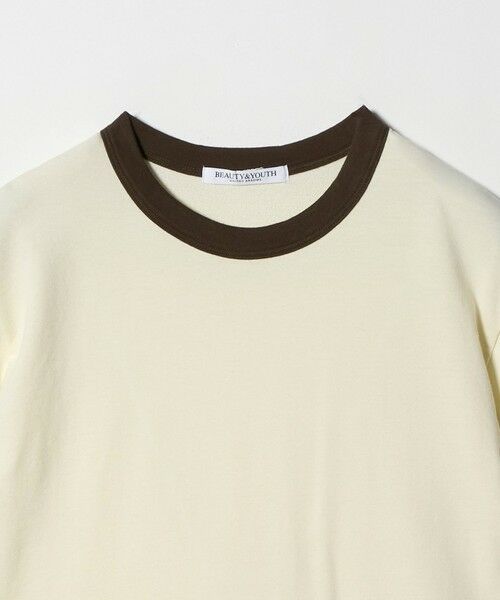 BEAUTY&YOUTH UNITED ARROWS / ビューティー&ユース ユナイテッドアローズ Tシャツ | コットン シアー リンガーTシャツ | 詳細5