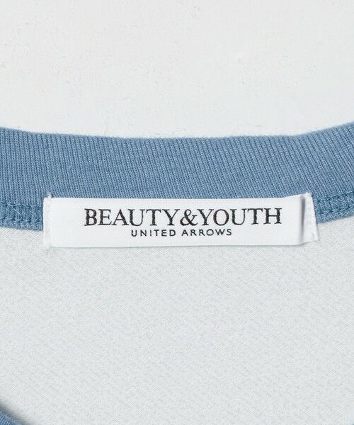 BEAUTY&YOUTH UNITED ARROWS / ビューティー&ユース ユナイテッドアローズ Tシャツ | コットン シアー リンガーTシャツ | 詳細7