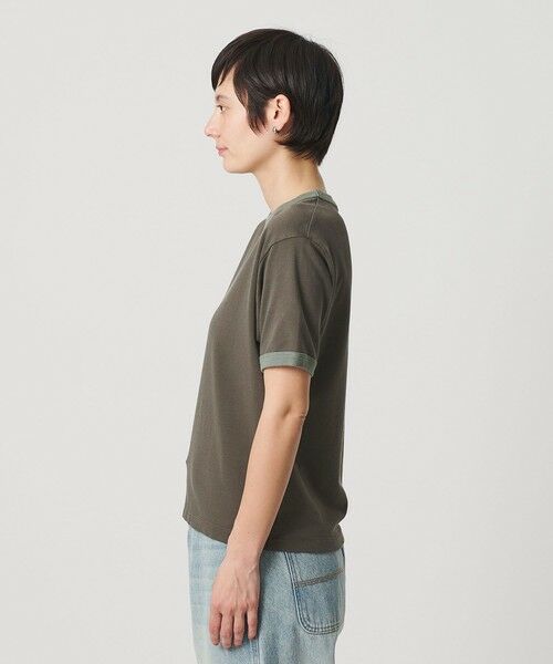 BEAUTY&YOUTH UNITED ARROWS / ビューティー&ユース ユナイテッドアローズ Tシャツ | コットン シアー リンガーTシャツ | 詳細12