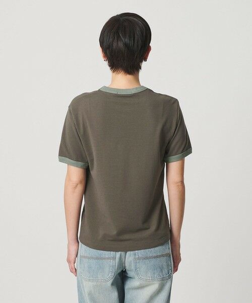 BEAUTY&YOUTH UNITED ARROWS / ビューティー&ユース ユナイテッドアローズ Tシャツ | コットン シアー リンガーTシャツ | 詳細13