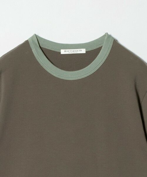 BEAUTY&YOUTH UNITED ARROWS / ビューティー&ユース ユナイテッドアローズ Tシャツ | コットン シアー リンガーTシャツ | 詳細15