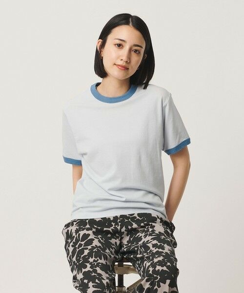BEAUTY&YOUTH UNITED ARROWS / ビューティー&ユース ユナイテッドアローズ Tシャツ | コットン シアー リンガーTシャツ | 詳細17