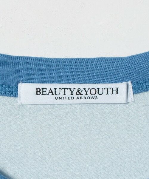 BEAUTY&YOUTH UNITED ARROWS / ビューティー&ユース ユナイテッドアローズ Tシャツ | コットン シアー リンガーTシャツ | 詳細9