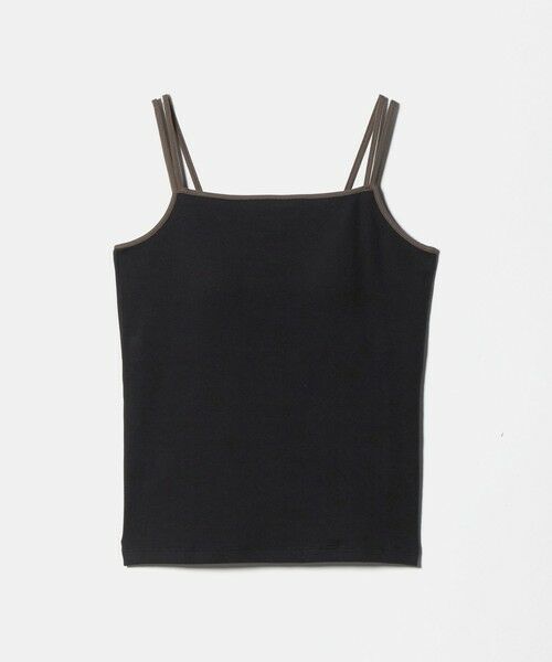 BEAUTY&YOUTH UNITED ARROWS / ビューティー&ユース ユナイテッドアローズ カットソー | カラーパイピング 2ストラップ キャミソール | 詳細11