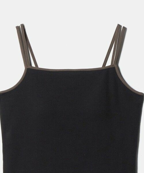 BEAUTY&YOUTH UNITED ARROWS / ビューティー&ユース ユナイテッドアローズ カットソー | カラーパイピング 2ストラップ キャミソール | 詳細3