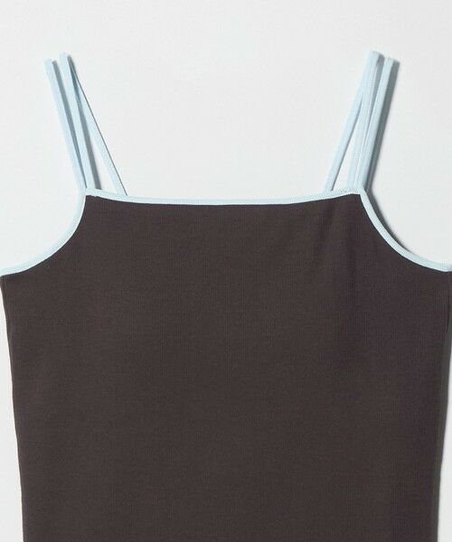 BEAUTY&YOUTH UNITED ARROWS / ビューティー&ユース ユナイテッドアローズ カットソー | カラーパイピング 2ストラップ キャミソール | 詳細6