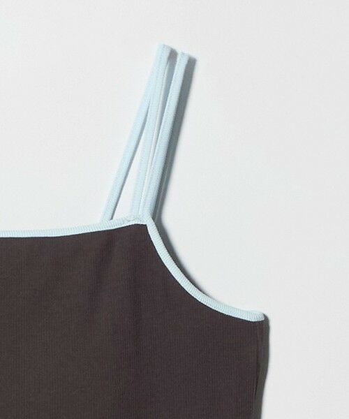 BEAUTY&YOUTH UNITED ARROWS / ビューティー&ユース ユナイテッドアローズ カットソー | カラーパイピング 2ストラップ キャミソール | 詳細7