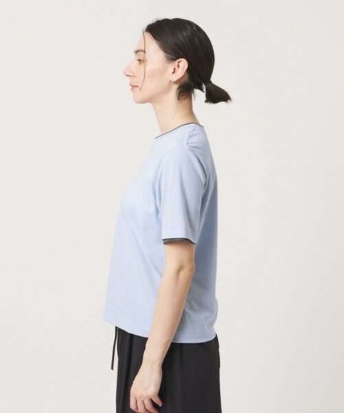 BEAUTY&YOUTH UNITED ARROWS / ビューティー&ユース ユナイテッドアローズ Tシャツ | 麻コットン レイヤード クルーネック Tシャツ | 詳細17