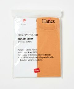 BEAUTY&YOUTH UNITED ARROWS / ビューティー&ユース ユナイテッドアローズ カットソー | 【別注】＜Hanes＞2パック Tシャツ 2