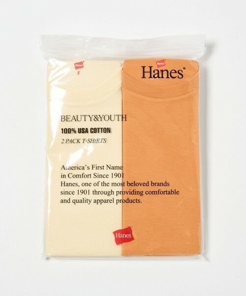 BEAUTY&YOUTH UNITED ARROWS / ビューティー&ユース ユナイテッドアローズ カットソー | 【別注】＜Hanes＞2パック Tシャツ 2 | 詳細30