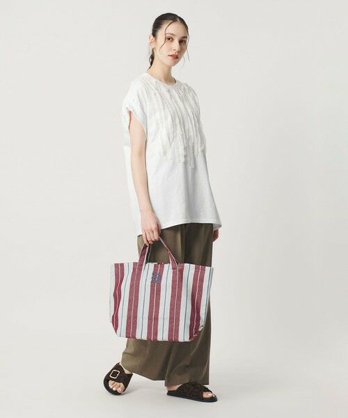 BEAUTY&YOUTH UNITED ARROWS / ビューティー&ユース ユナイテッドアローズ カットソー | ＜dahl’ia＞リメイク ショートスリーブ Tシャツ | 詳細2