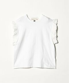 BEAUTY&YOUTH UNITED ARROWS / ビューティー&ユース ユナイテッドアローズ カットソー | ＜dahl’ia＞フリルスリーブ Tシャツ