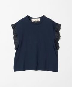 BEAUTY&YOUTH UNITED ARROWS / ビューティー&ユース ユナイテッドアローズ カットソー | ＜dahl’ia＞フリルスリーブ Tシャツ